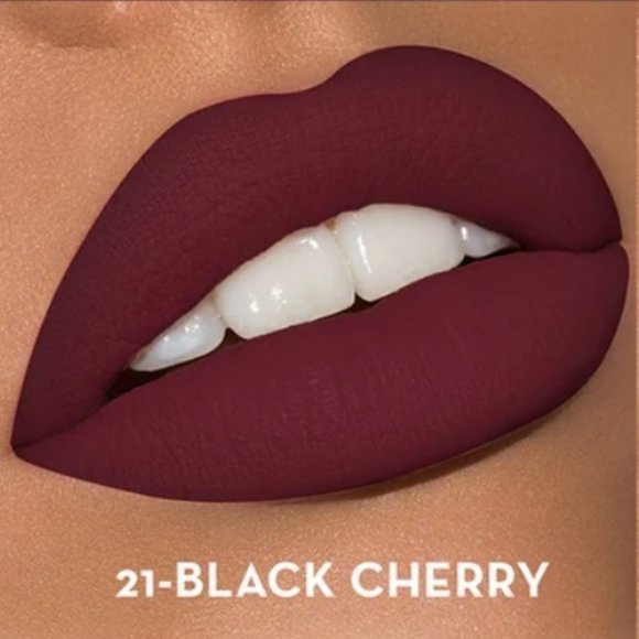 ⭐4/$15 Italia Deluxe Mousse Matte Lipstick Black Cherry - Picture 2 of 8